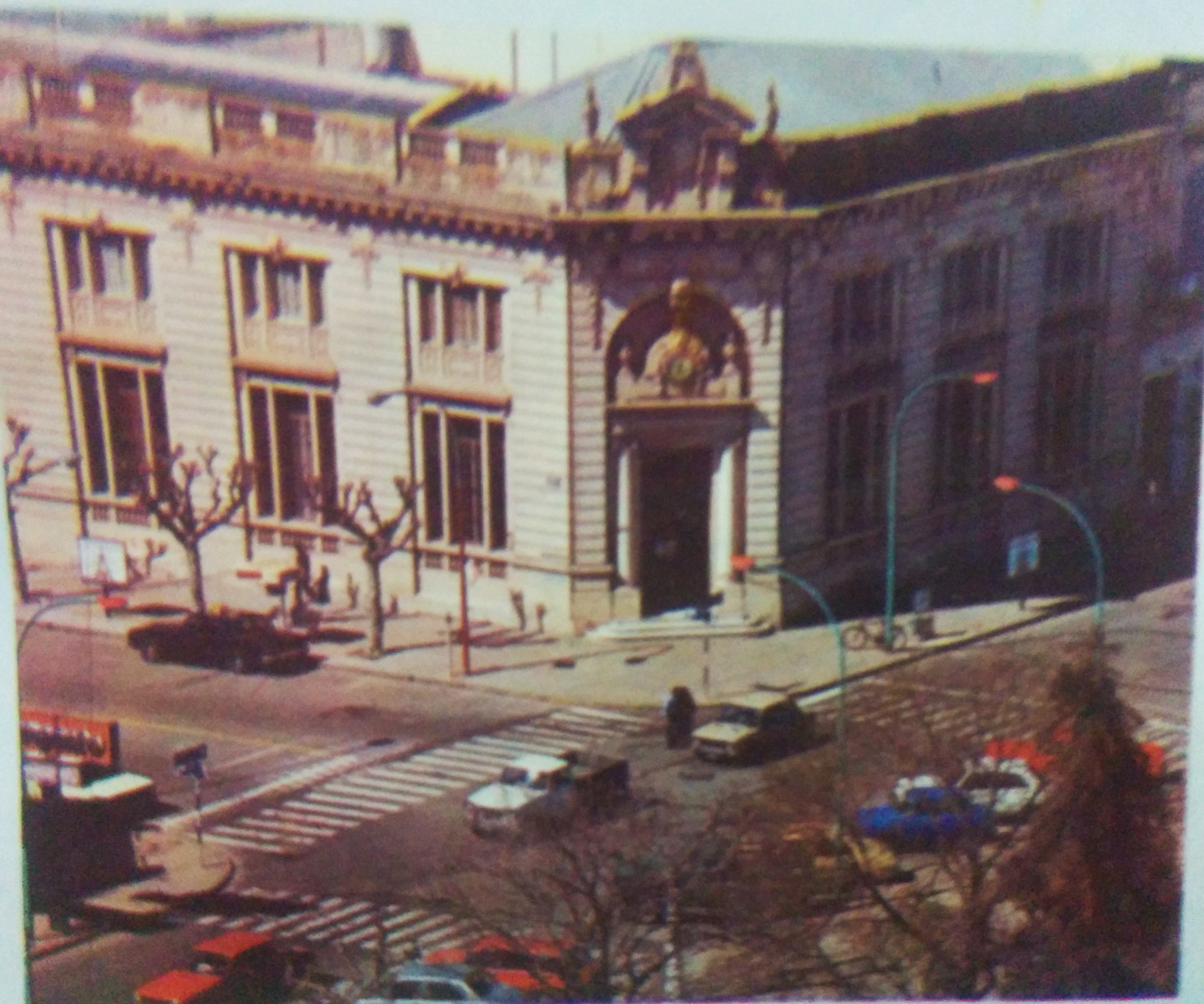 El gran edificio del Banco de la Nación Argentina, en Chivilcoy
