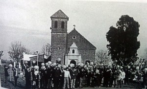 Iglesia San José Obrero, declarada Parroquía, en agosto de 1954.