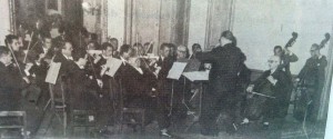 La Orquesta de Cámara, de Chivilcoy, creada y dirigida por el Prof. Pascual Grísolia( Década de 1960)
