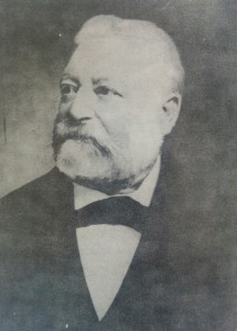 Don Andrés Vaccarezza (1831-1925), fundador del pueblo del Alberti, el 27 de octubre de 1877, y primer presidente de la Cooperadora de la Escuela primaria Nº48