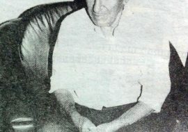 Oscar S. Lagrotte, fundador y secretarío durante muchos años de labor, del club Villarino.