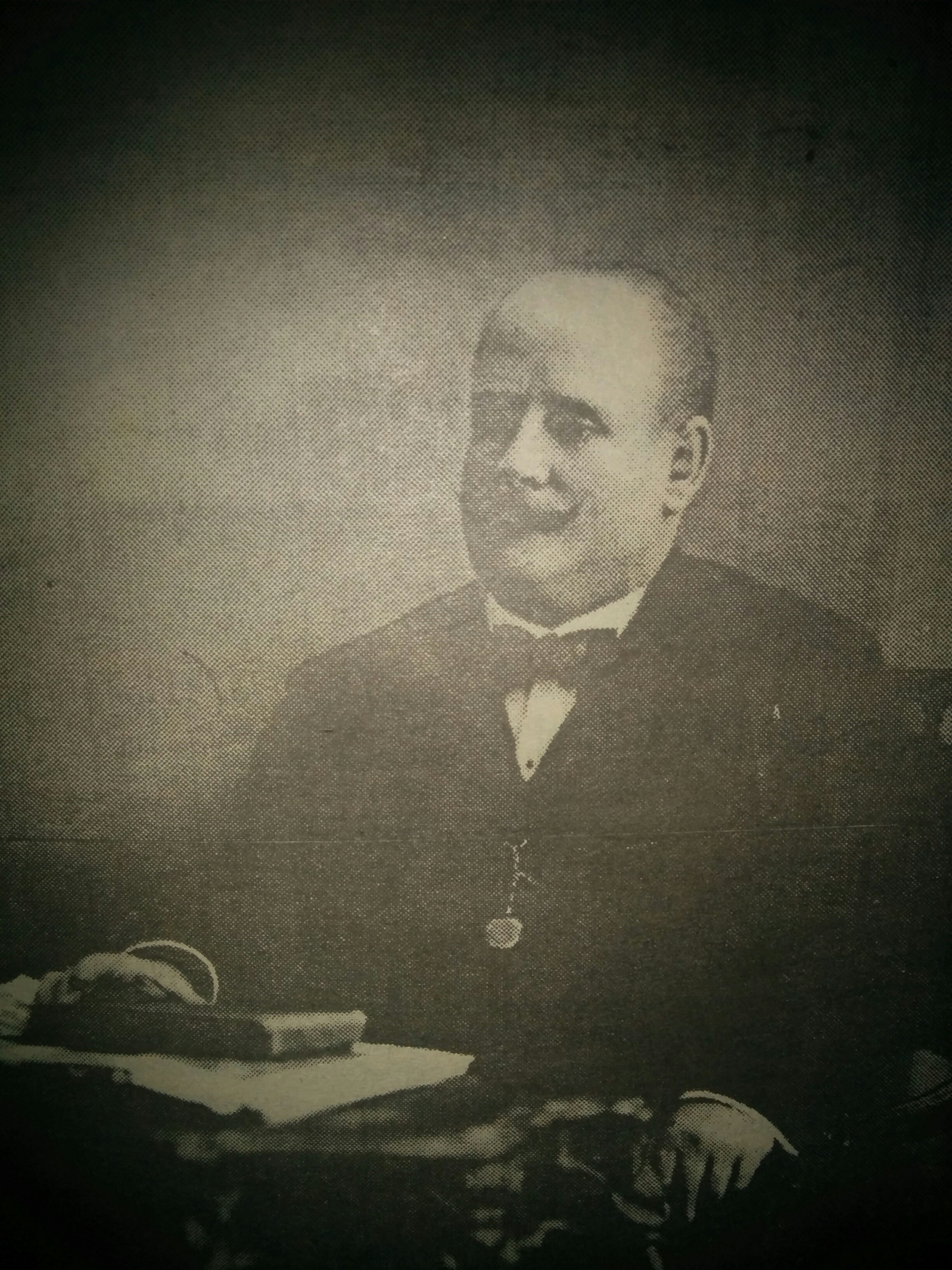 Dr. Santiago Fornos (1856-1919), primer director médico del Hospital Municipal.