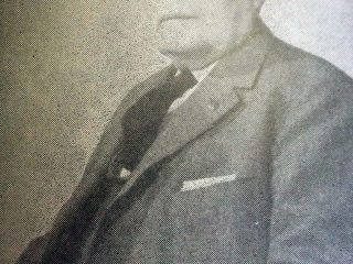 Don Juan B. Lauhirat (1889-1969), primer presidente del Rotary Club de Chivilcoy.