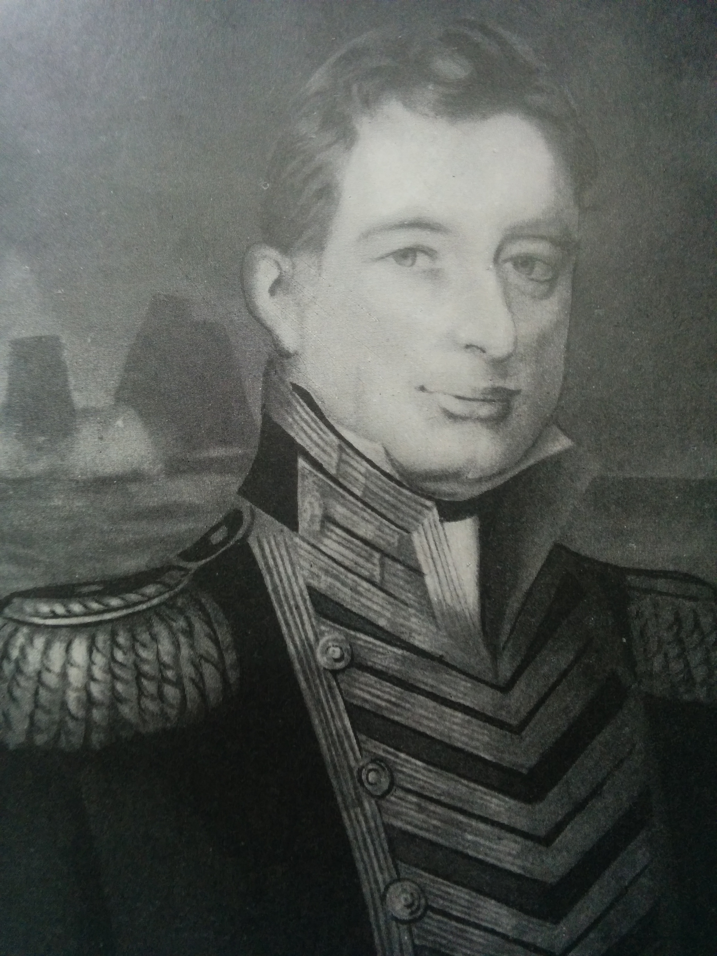 Retrato del Almirante Guillermo Brown (1777-1857).