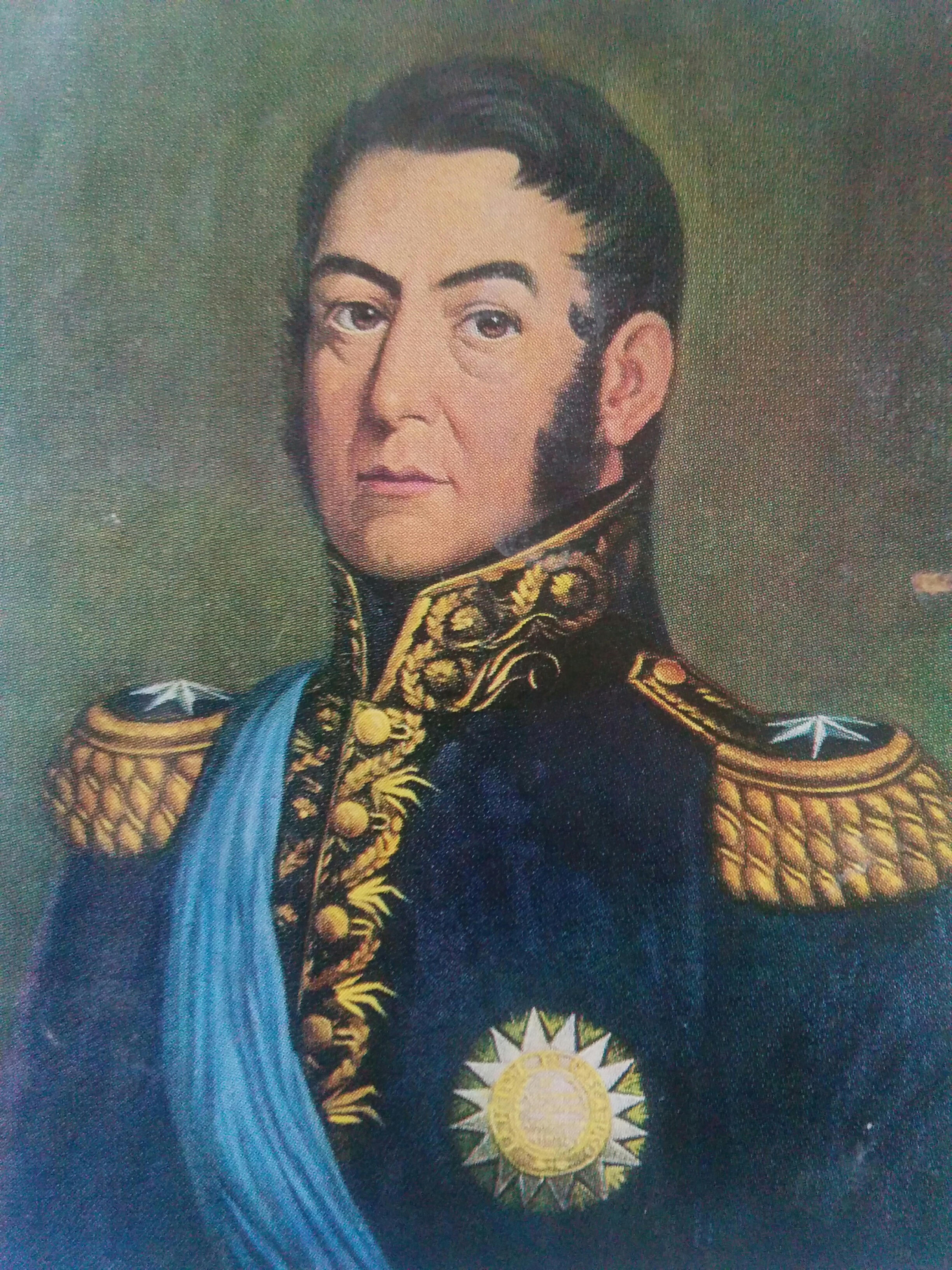 El Padre de la Patria, Libertador General Don José Francisco de San Martín....