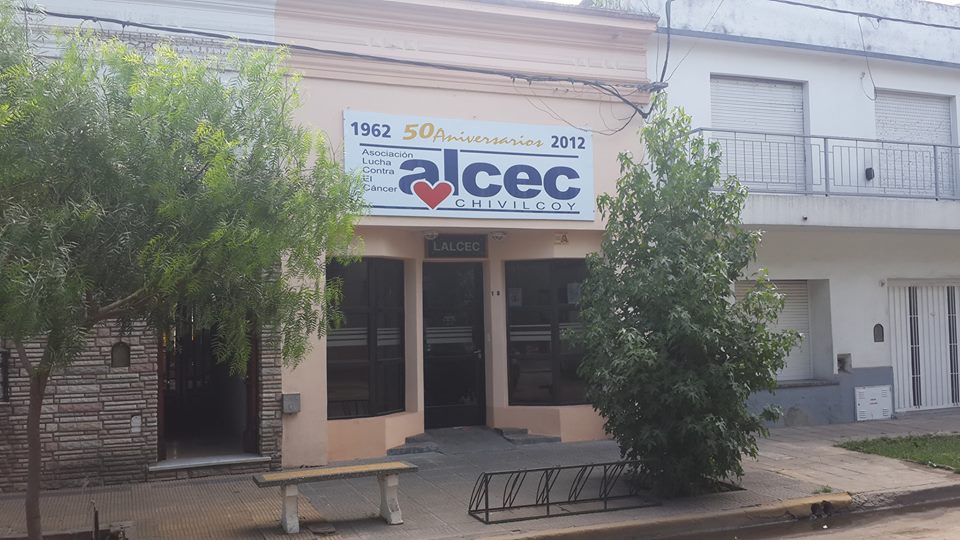 Cede institucional de ALCEC Chivilcoy, en la calle Alvear Nº 138.