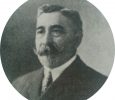 Don Prudencio Segundo Moras (1854-1939), presidente del Honorable Concejo Deliberante, en 1913.