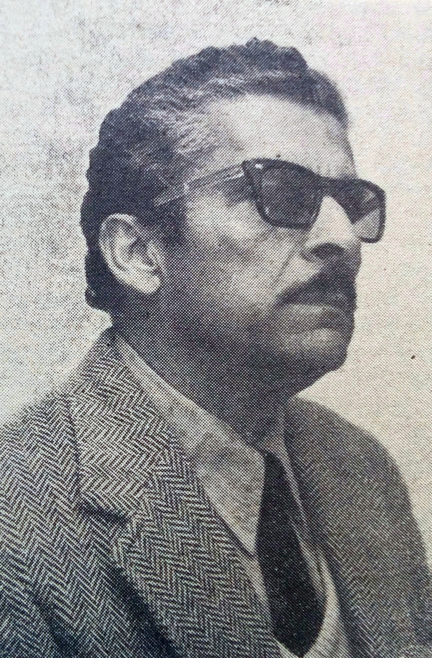 El periodista y escritor Juan Carlos Ayes (1921-1985).