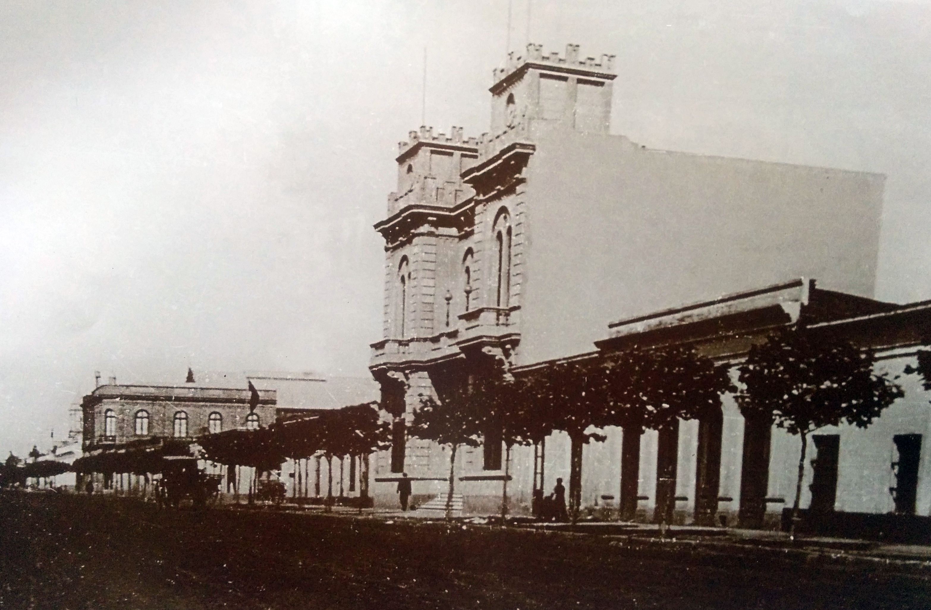 Sede Institucional de la Asociación "Italia", inaugurada el 6 de julio de 1902-