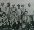 La primera Selección Chivilcoyana, de 1926, que participó en la inauguración del estadio.