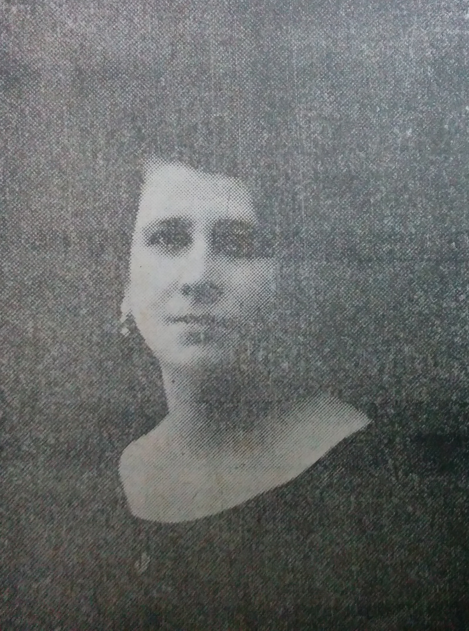 Señora Mila G. de Nocera, fundadora y presidenta de la "Canastilla del Bebé", creada el 9 de julio de 1932.