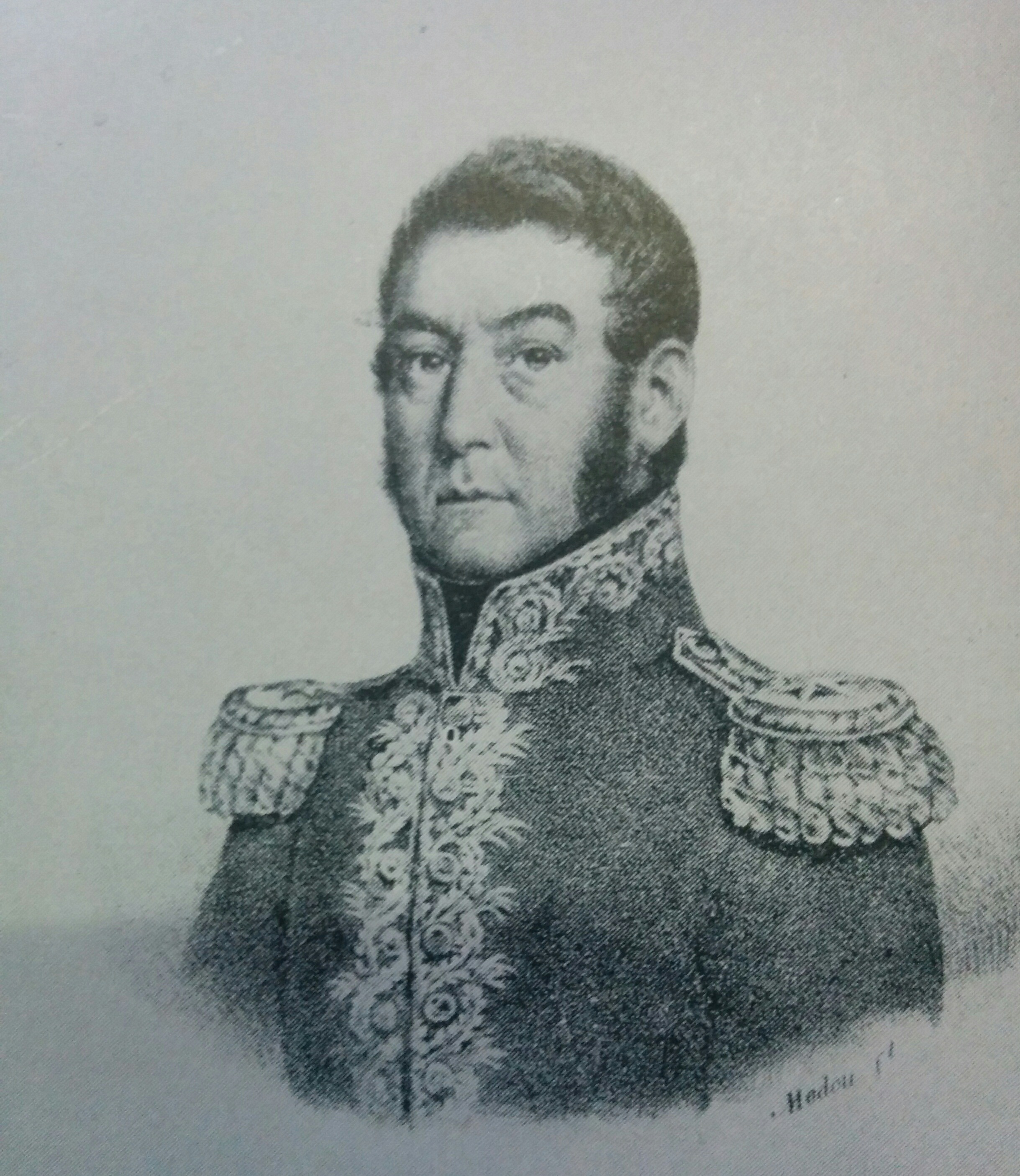 General José de San Martín (1778-1850). El Tiro Federal, de Chivilcoy, fundado en 1934, lleva su imperecedero nombre.