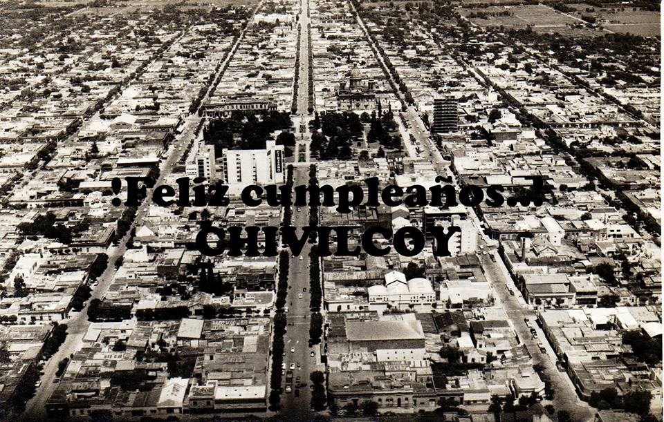 Imagen panorámica de la ciudad de Chivilcoy (Gentileza del conocido fotógrafo y periodista local, Osvaldo A. Benítez).