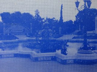 La plaza España de Chivilcoy, cuyas obras de restauración y embellecimiento, se inauguraron el 22 de octubre de 1940.