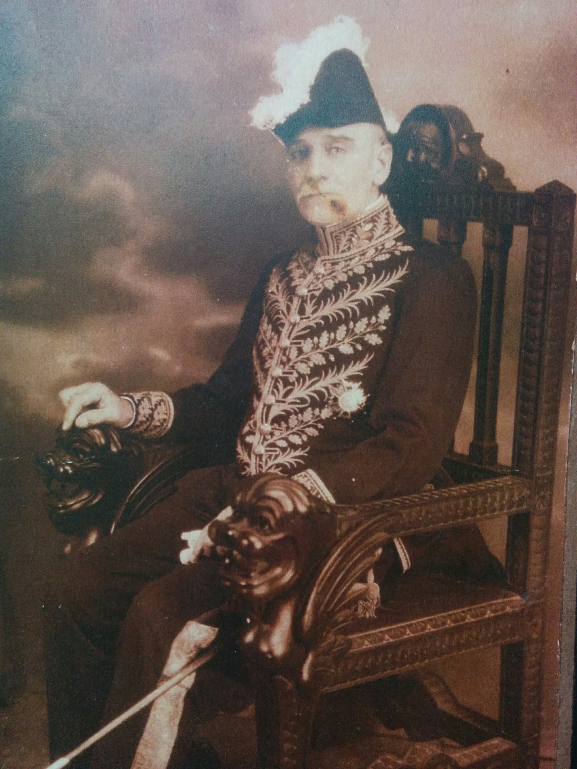 El poeta y diplomático, Leopoldo Díaz, nacido en Chivilcoy, en 1862, y fallecido en Buenos Aires, en 1947.