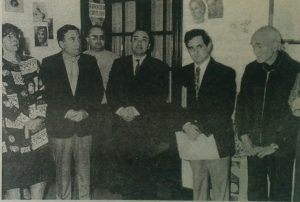 Inauguración de la sede del Archivo Literario, en la avenida Villarino Nº 28 (30 de abril de 196), gobierno municipal del Dr. Rodolgo Bardengo.