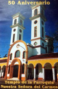 Iglesia Nuestra Señora del Carmen, en honor a la Virgen "Patrona espiritual de Chivilcoy". Se inauguró el 22 de octubre de 1949.