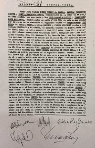 Boleto de Compraventa, de la "Casa de Chivilcoy", en la ciudad de La Plata, el 12 de abril de 1961.