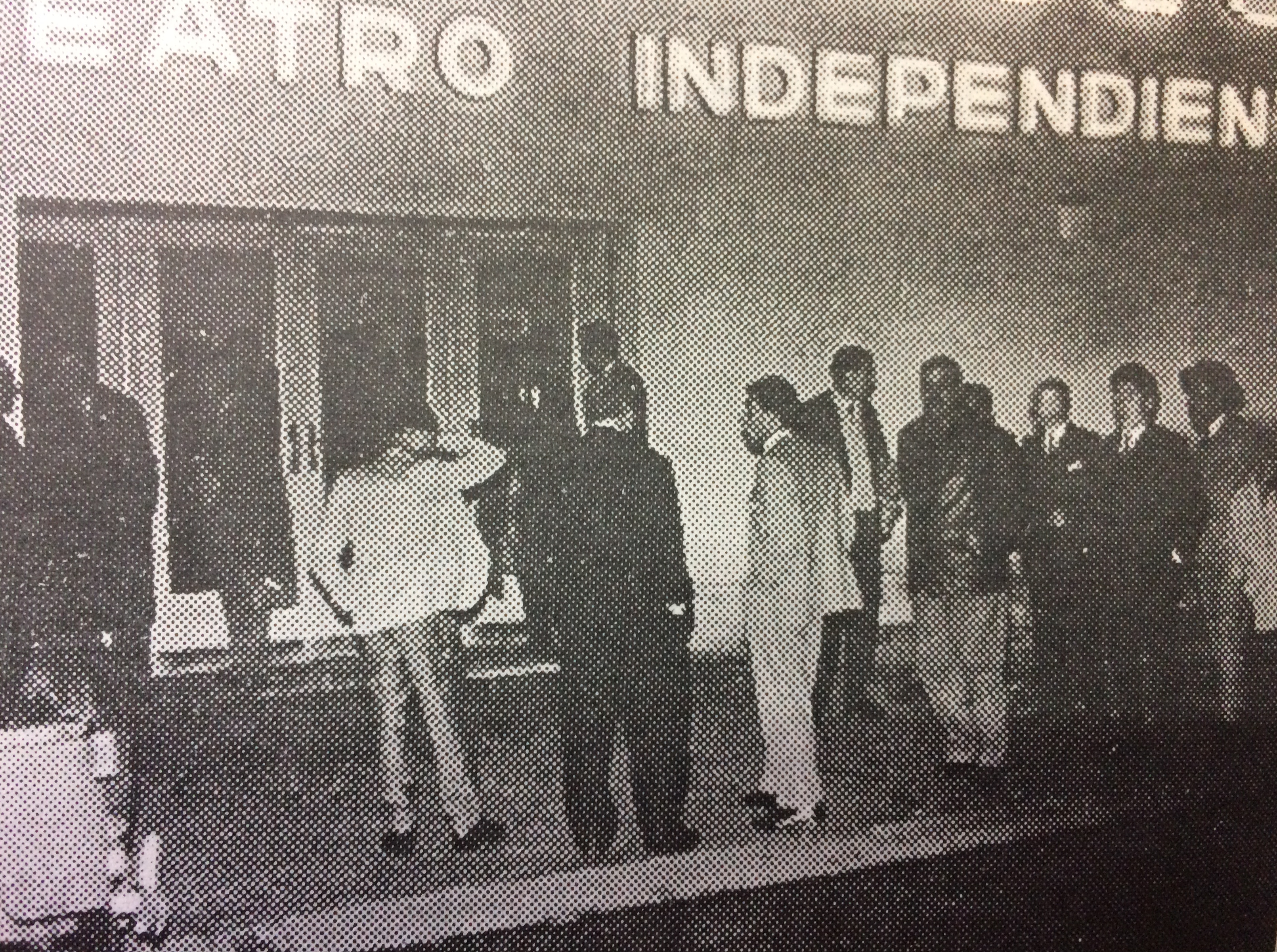 La sala del Teatro “El Chasqui”, de Chivilcoy