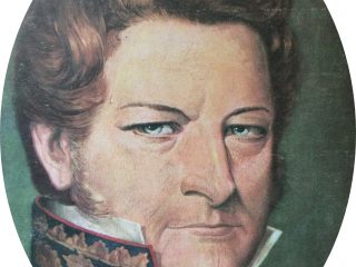 Brigadier General Don Juan Manuel de Rosas (1793-1877), creador del partido de Chivilcoy, el 28 de diciembre de 1845, cuando ejercía el cargo de gobernador, de la provincia de Buenos Aires.