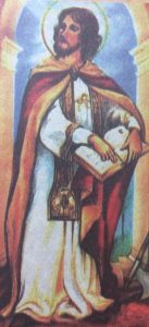 Imagen de San Valentín, el joven y valiente sacerdote cristiano, que celebraba los matrimonios; decapitado el 14 de febrero del año 270.