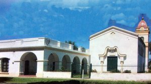 La capilla "Nuestra Señora de los Dolores", de la localidad rural de Ramón Biaus, inaugurada el 12 de febrero de 1917, gracias a la iniciativa, la profunda devoción religiosa, y la gran labor hacedora, de Doña Zenobia Ramollo de Patrón, esposa del fundador y propulsor del pueblo, Don Arturo L. Patrón.