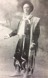 El notable actor José Podestá (1858-1937), en su rol protagónico, del gaucho Juan Moreira.