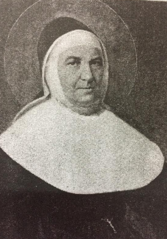 La Santa italiana, María Josefa Rosello "1811-1880", fundadora de la congregación "Hijas de Nuestra Señora de la Misericordia", el 10 de agosto de 1837.