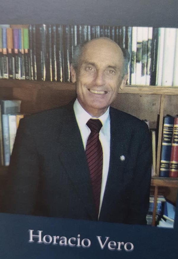 El abogado, poeta y escritor, Dr. Horacio Alberto Vero