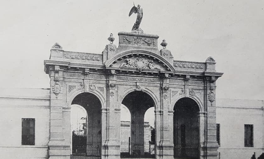 El Cementerio Municipal de Chivilcoy, inaugurado en 1893.