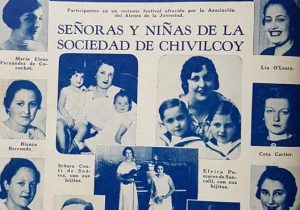 Estampa fotográfica de Chivilcoy, correspondiente al año 1934, cuando se confeccionó el plano de nuestra ciudad, realizado por el hábil dibujante local, Juan Carlos Delgué.