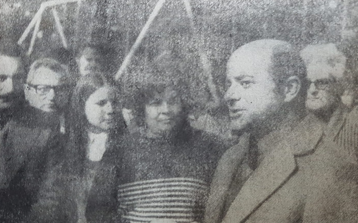 La celebración del “Día del Niño”, en la plaza Mitre, de Chivilcoy, en agosto de 1981.