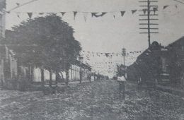 La calle Pellegrini, escenario de la fiesta de carnaval, a fines del siglo XIX, y comienzos del XX.