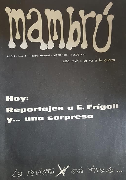 “Mambrú”, una revista juvenil de 1975.