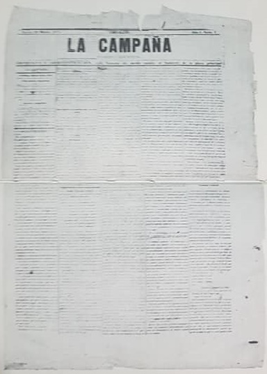 El nacimiento de la prensa chivilcoyana, con la aparición gráfica, del periódico “La Campaña”, el 18 de marzo de 1875.