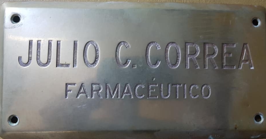 Recordando al prestigioso farmacéutico, Julio César Correa (1907 – 1978).