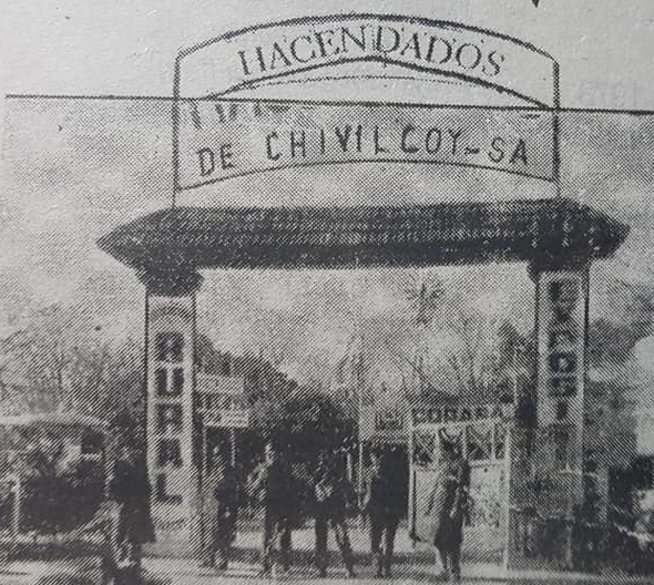 Acuarelas evocativas de la Asociación Rural de Chivilcoy. La primera Exposición, de dicha entidad, realizada en octubre de 1948.