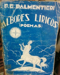 El volumen poético "Albores Líricos", de 1930.