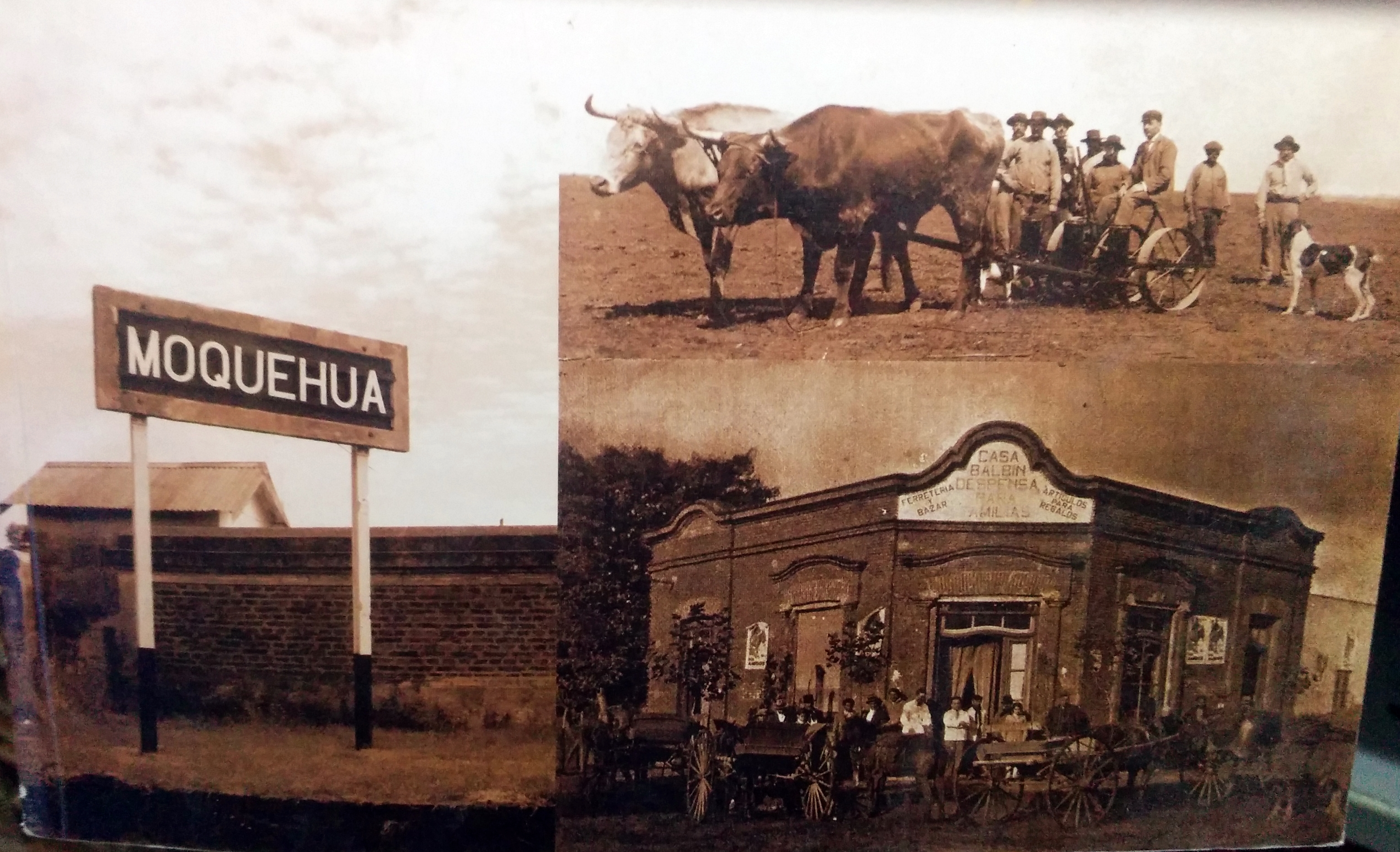 Fundación de la localidad de Moquehuá (1909)