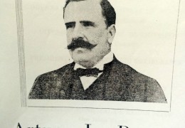 Arturo L. Patrón, fundador de la localidad rural de Ramón Biaus, en 1909.