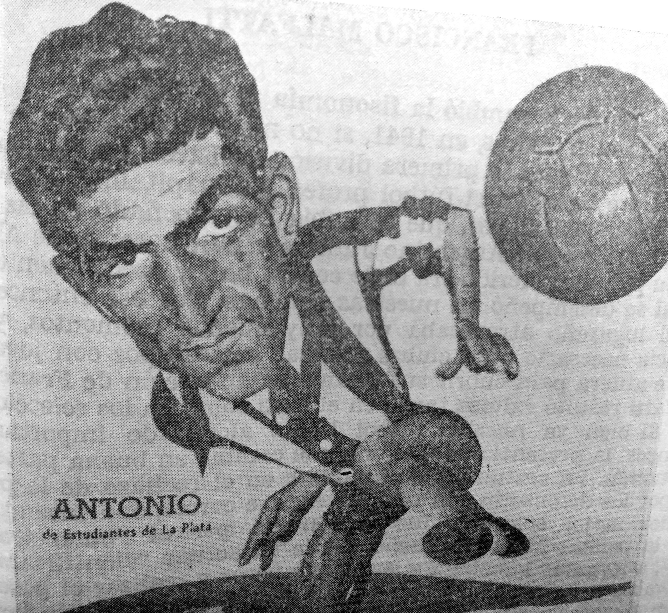 Héctor Antonio, un gran crack futbolístico de Chivilcoy, que integró la selección nacional