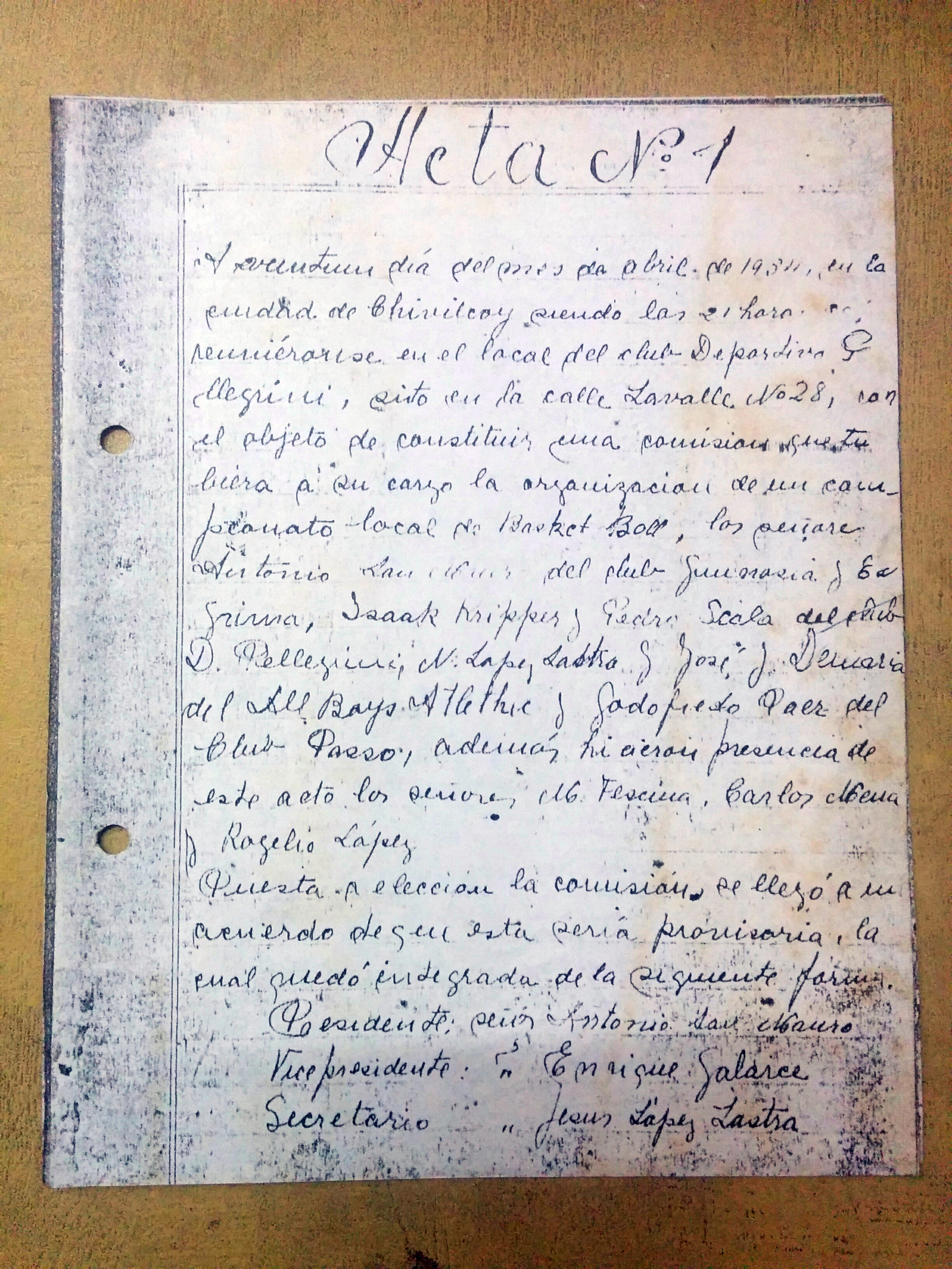 Los 90 años de la Asociación Basquetbol Chivilcoy