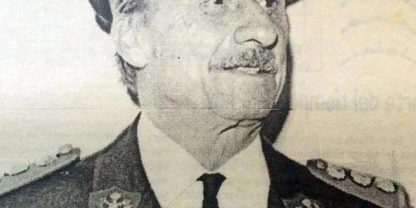 Herber Noemí Lavagnino, querido e inolvidable jefe y comandante del cuerpo activo de bomberos voluntarios de Chivilcoy, durante la década de 1970.