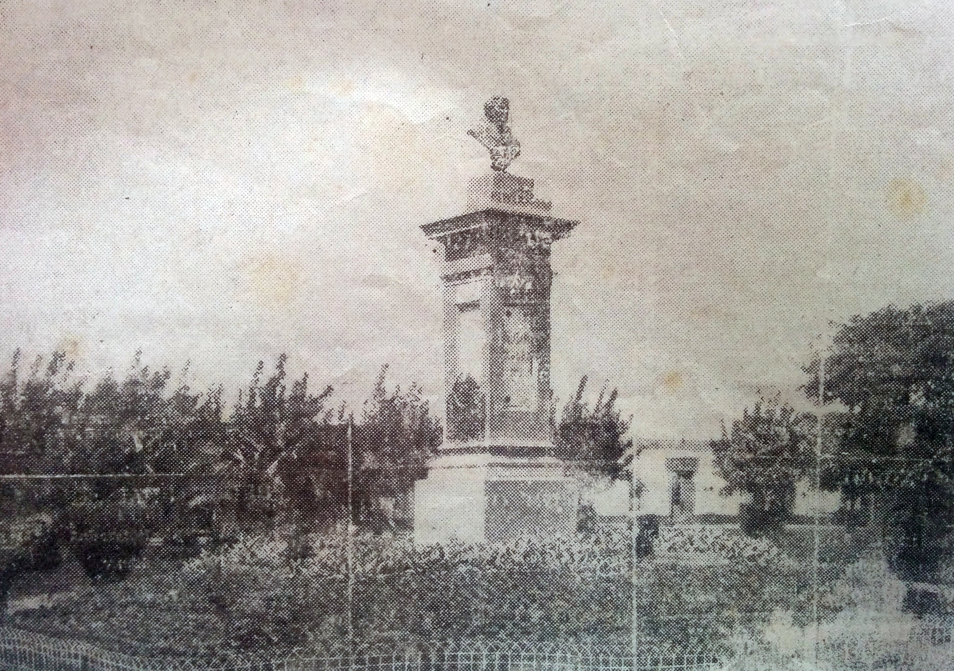 La Plaza Belgrano, en 1929, cuando se fundó el club del barrio.