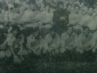 El equipo futbolístico de Club Cerámica Argentina, campeón del Torneo 1970.