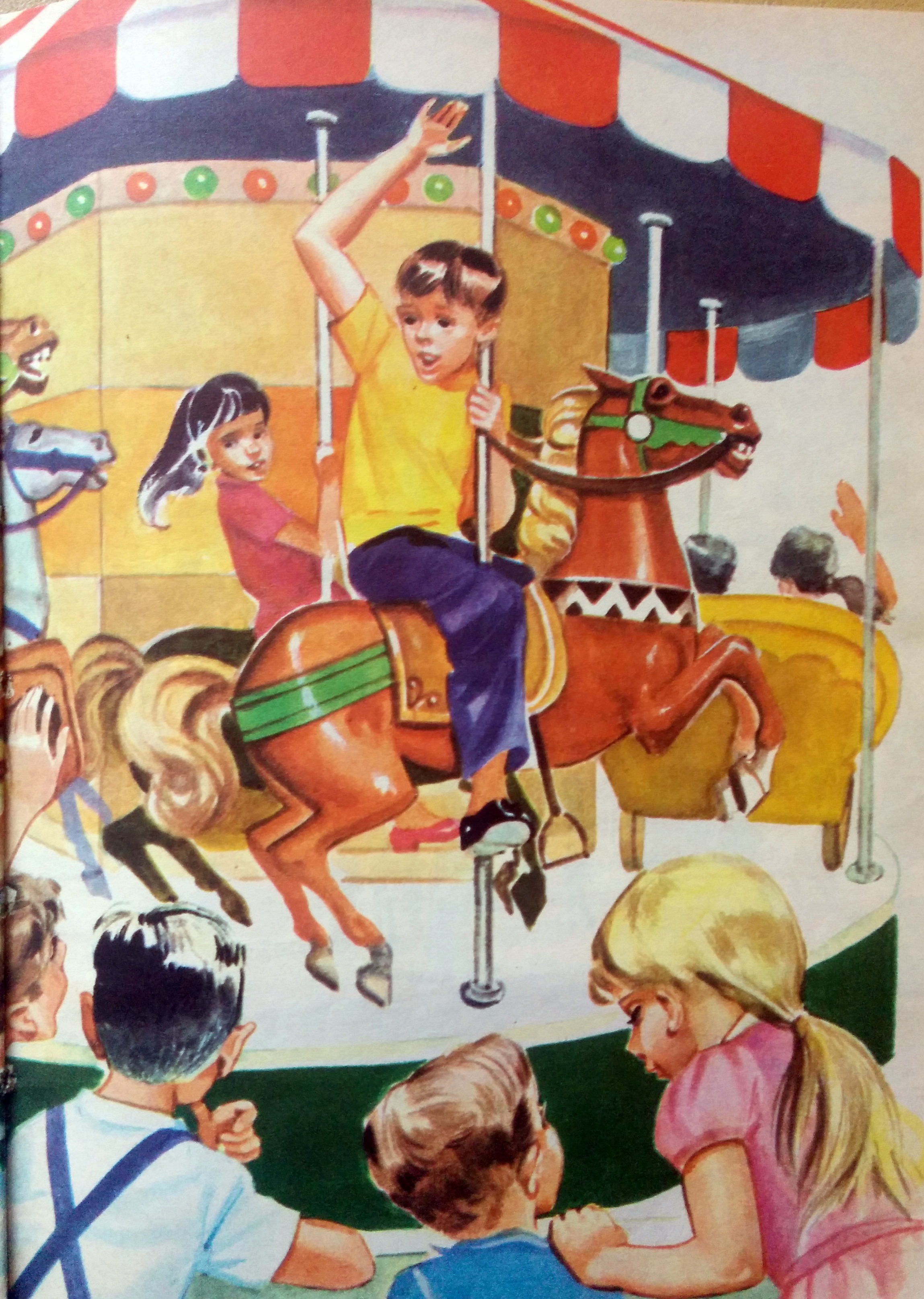 Ilustraciones, de diferentes libros de lectura, de escuela primaria, que corresponden a distintas décadas.