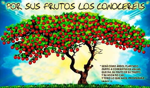 "Los hombres como los árboles, se conocen por su fruto". Más hechos, y menos palabras...