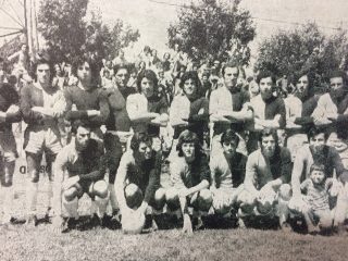 El equipo de Colón, que obtuvo, en forma consecutiva, los campeonatos de fútbol, de los años 1917, 1972, 1973 y 1974.