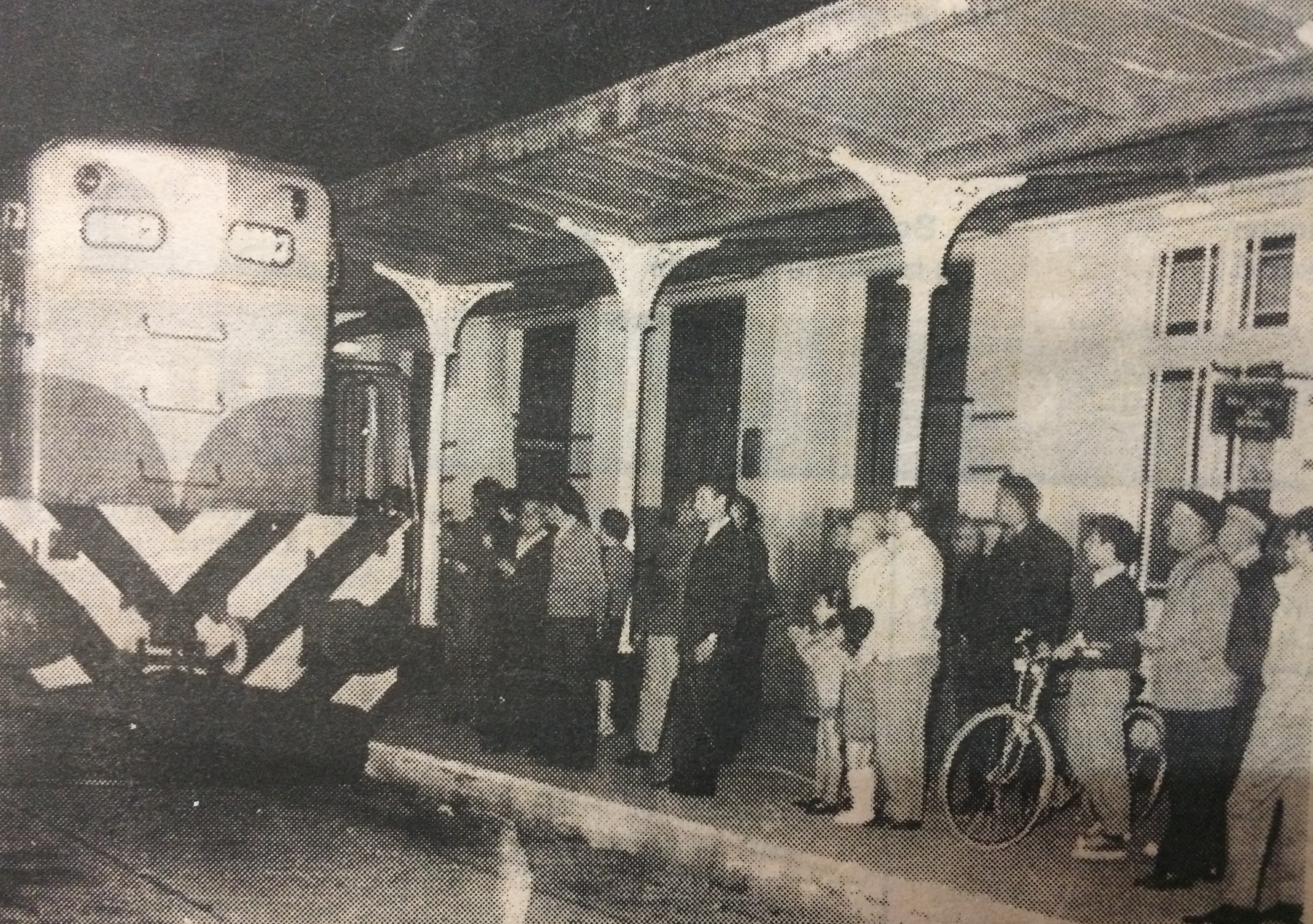 La partida del último tren de pasajeros, de la Estación ferroviaria “Norte”, hace ya, 55 años.