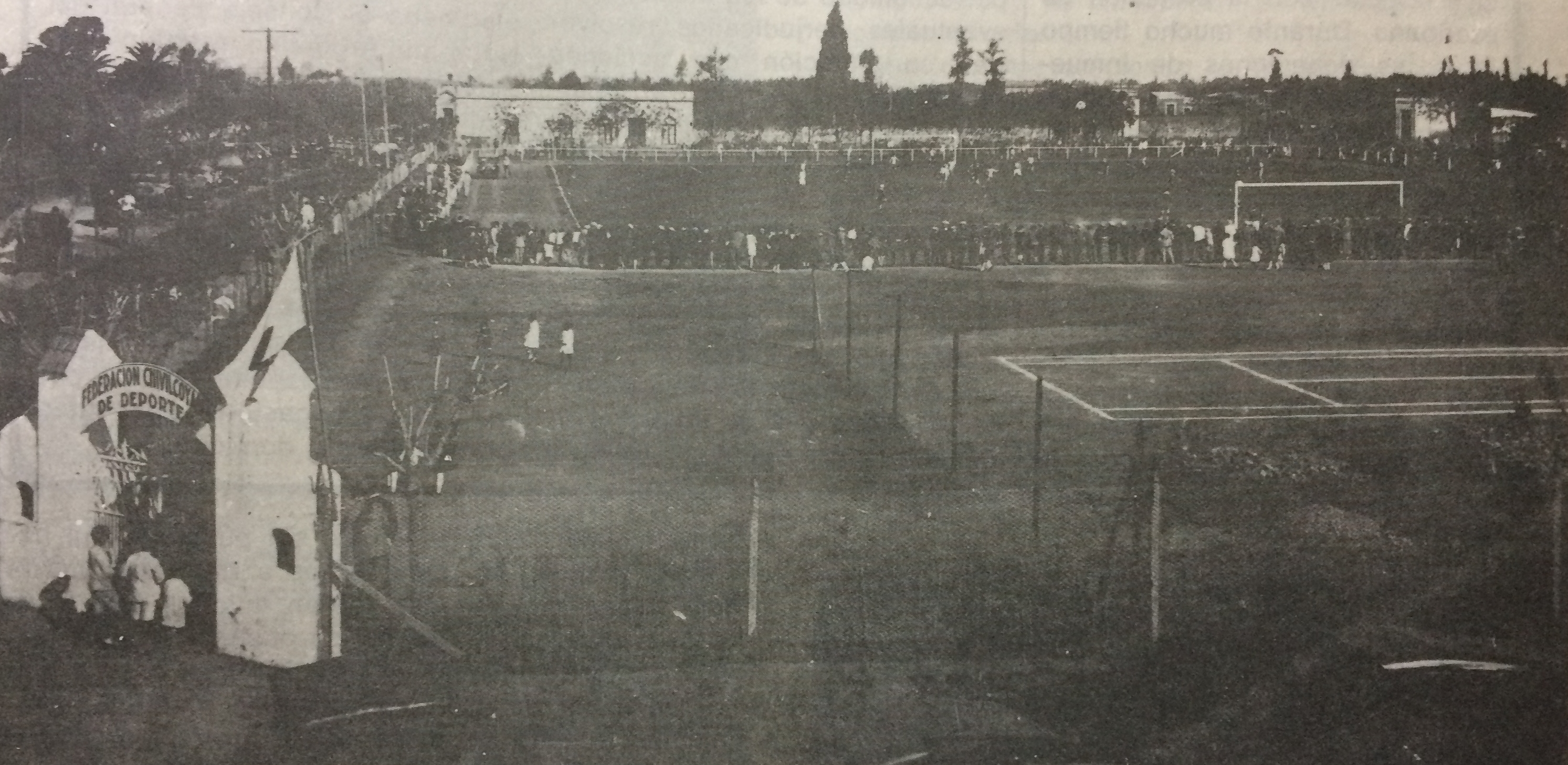 El centenario del Estadio futbolístico de la Federación